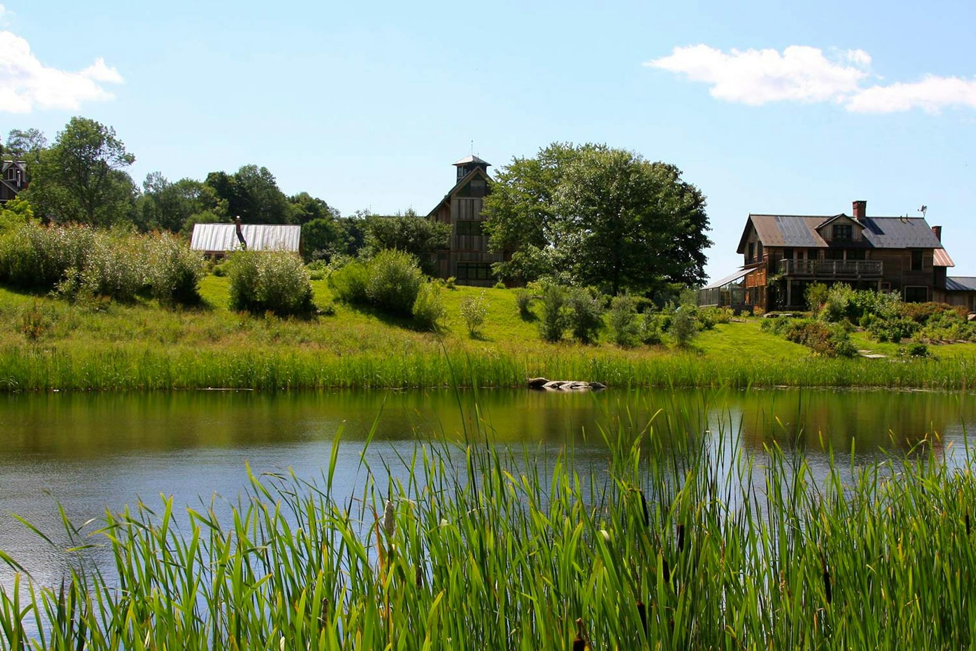 SHO Farm: vegan wild farming in a cold climate | c. 2011 farmstead & eastern section of our 4 year old perennial food system