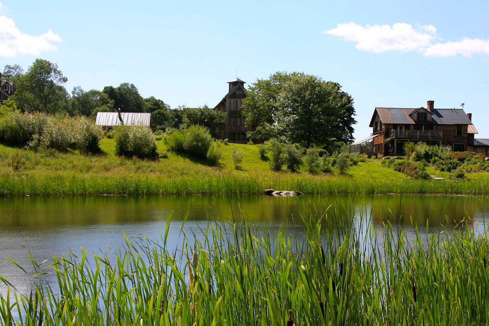 SHO Farm: vegan wild farming in a cold climate | c. 2011 farmstead & eastern section of our 4 year old perennial food system 