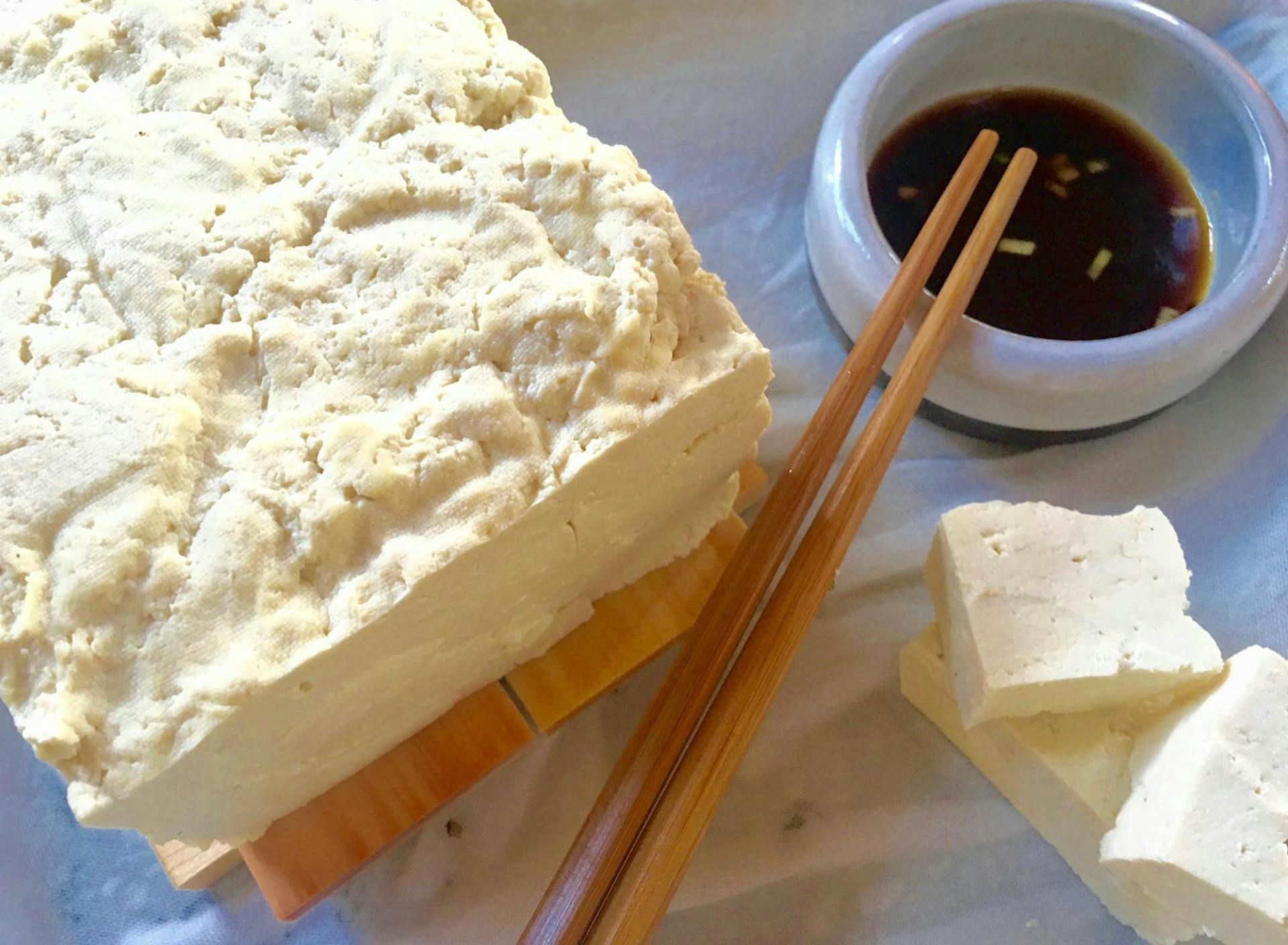 Food Lab at SHO: vegan gastronomy in a cold climate | homemade bean curd 